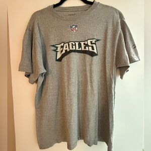 Vintage Reebok Gray Eagles Short Sleeve Tee